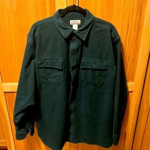 LL BEAN Chamois cloth Flannel Shirt